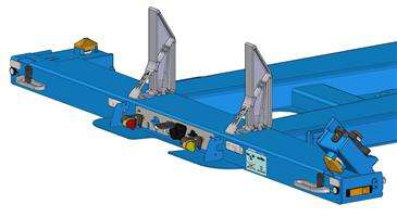 Portacontenedor extensible